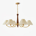 Pleated Elegance Chandelier