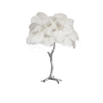 Feathered Elegance Table Lamp