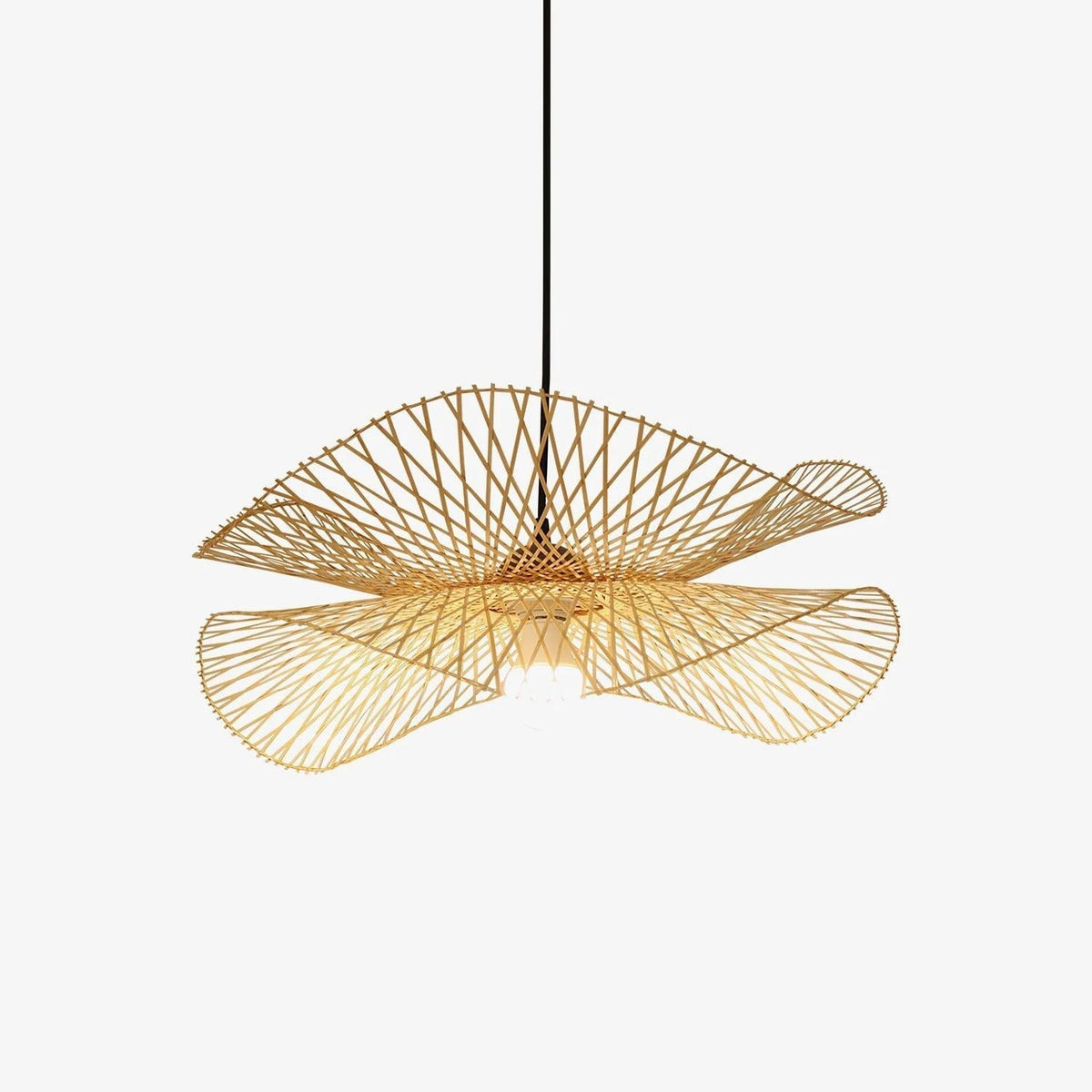 Rustic Bamboo Structure Pendant