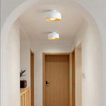 Modern Bowl Metal Flush Ceiling Light