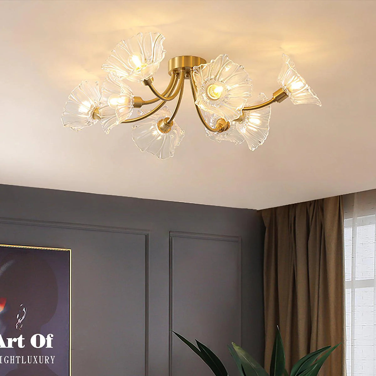 Flora Kalin Ceiling Light