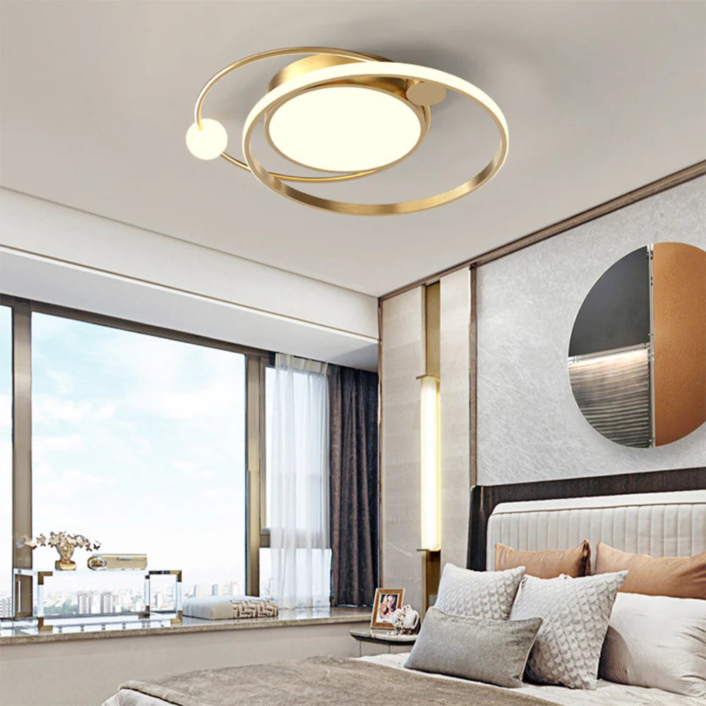Artistic Circle Led Ceiling Fixture