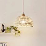 Arco Rattan Pendant Ligh