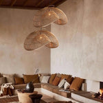 Curva Rattan Pendant Light