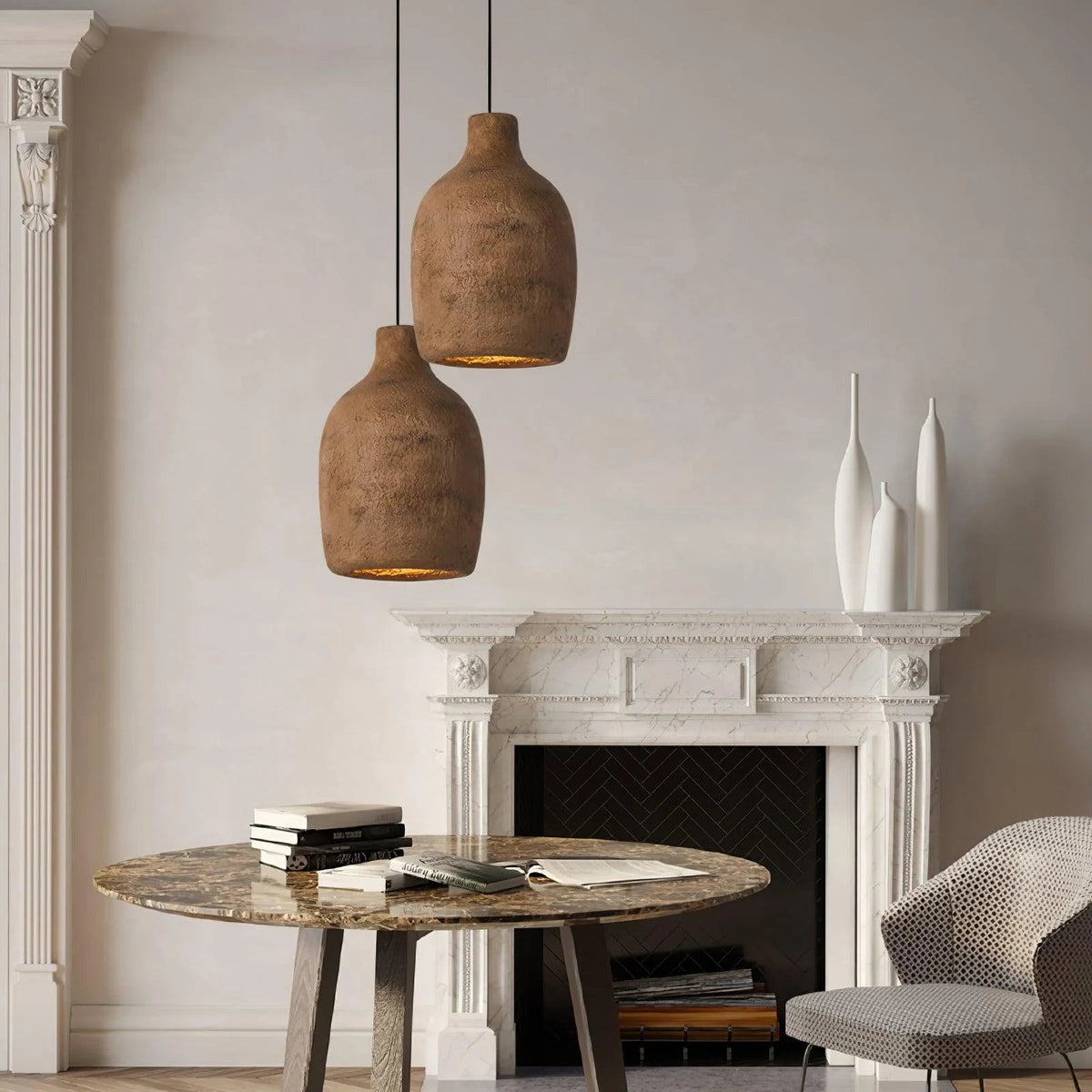 Rustic Can Pendant Light