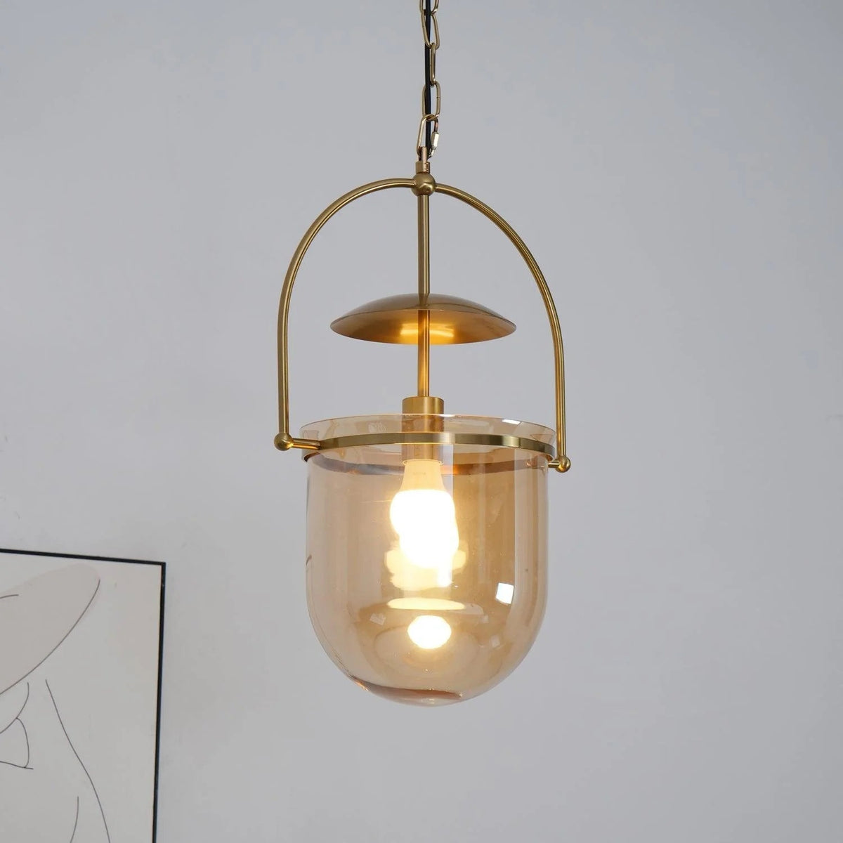Camden Glass Cup Pendant