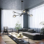 Cascade Glass Chandelier