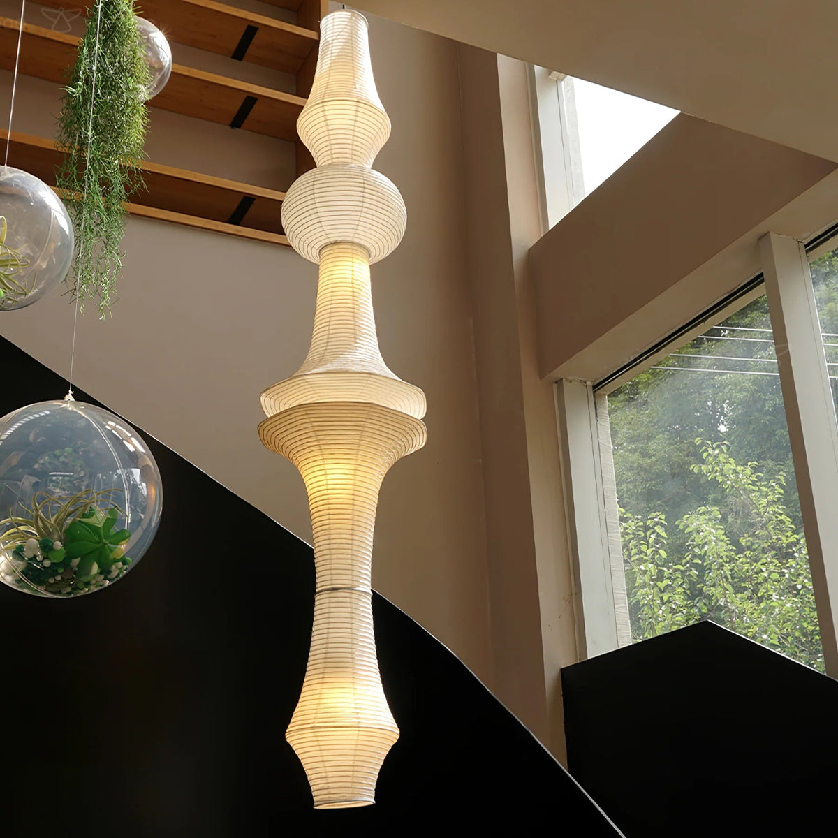 Kumo Washi Pendant Light