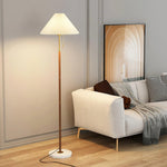 Antique Style Pleated Floor Lamp