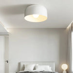 Scandinavian Round Iron Ceiling Light