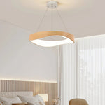 Nordic Creative Wood Grain Study Ceiling Lamp
