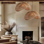 Curva Rattan Pendant Light