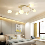 Scandinavian Minimalist Modern Creative Light Luxury Cream Style Living Room Dining Room Study Bedroom French Ceiling Light