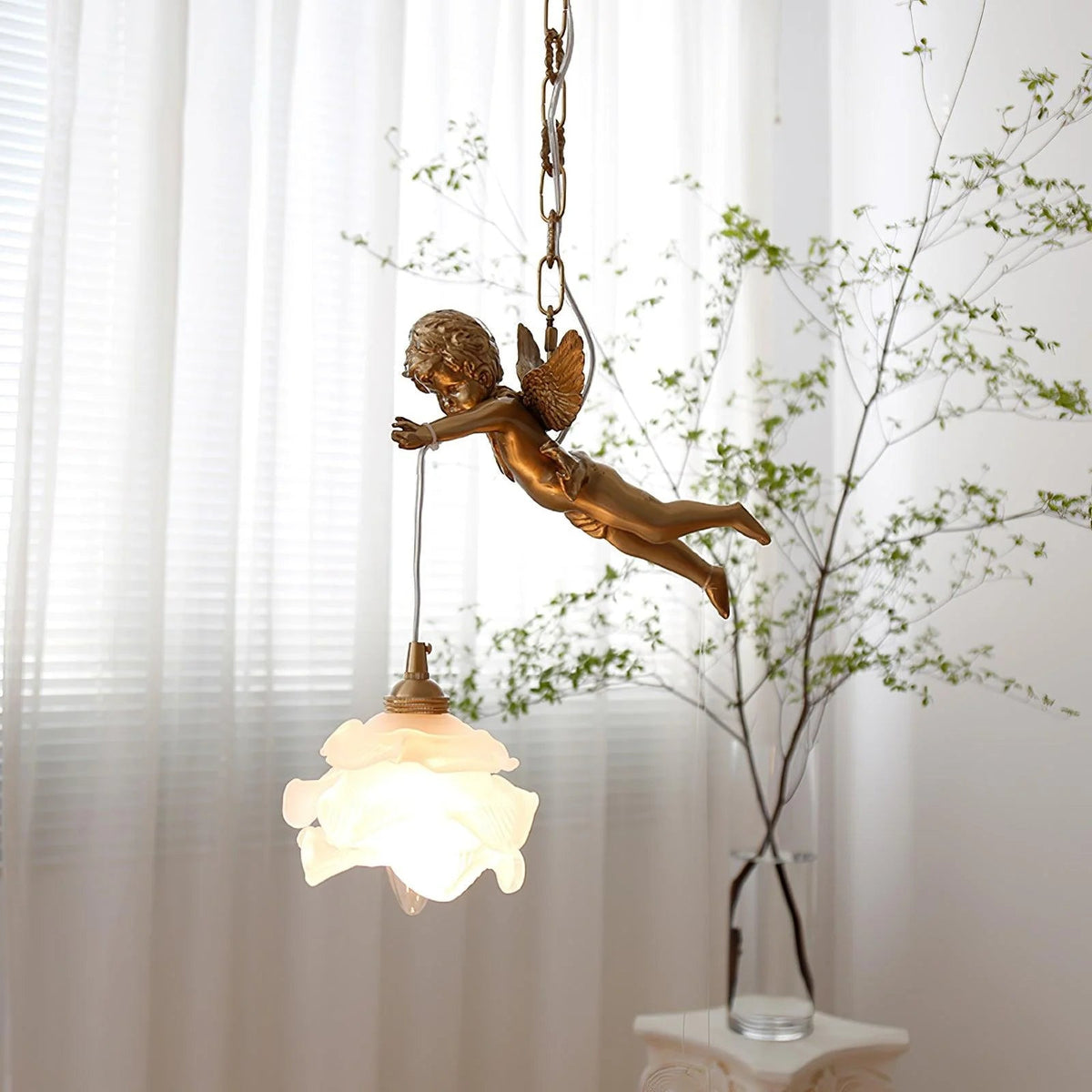 Ethereal Wing Pendant Light
