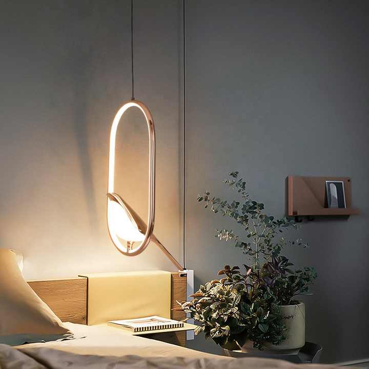 Modern Chic Golden Bird Pendant Light