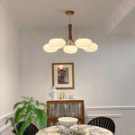 Golden Persimmon Chandelier