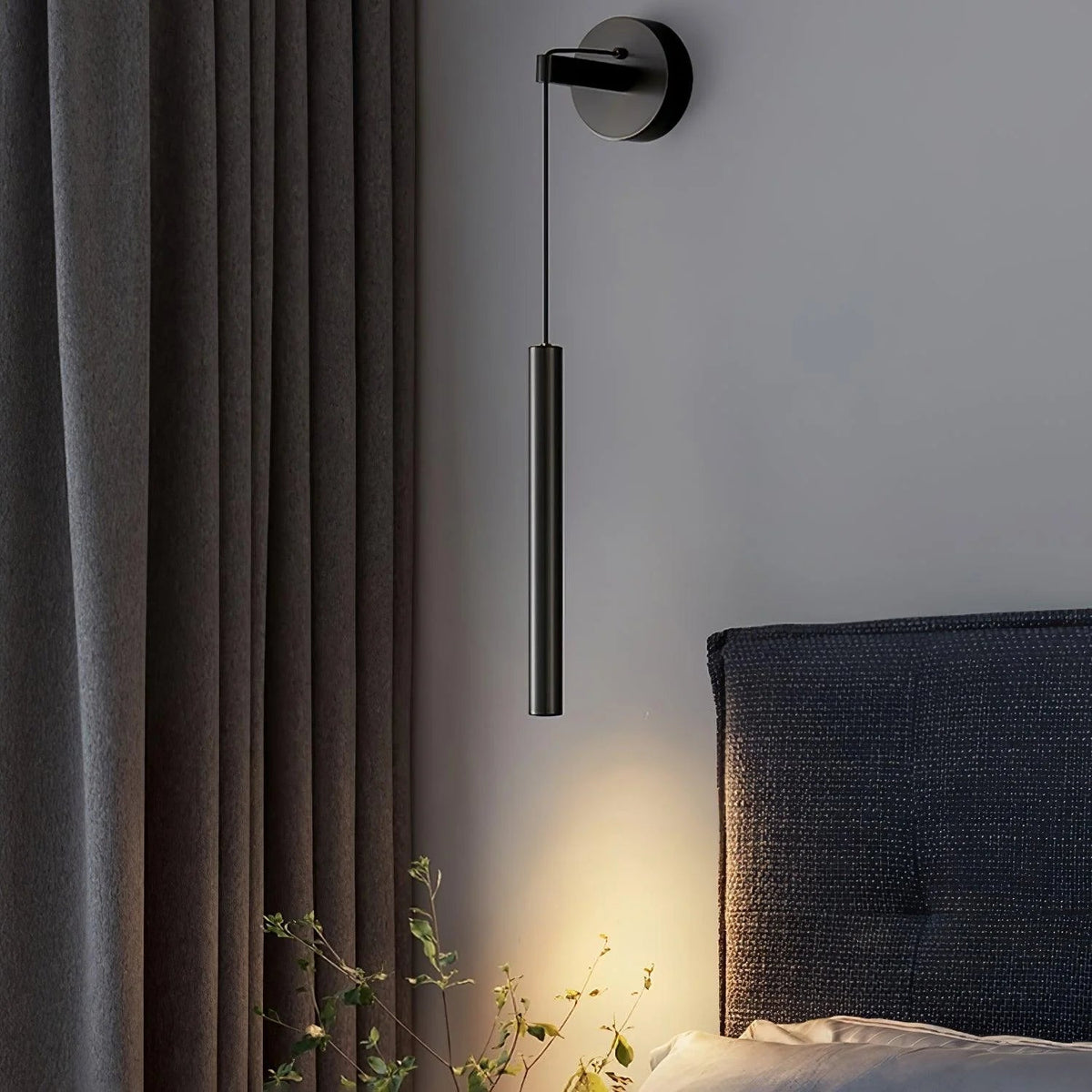 Linear Brass Wall Light