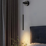 Linear Brass Wall Light