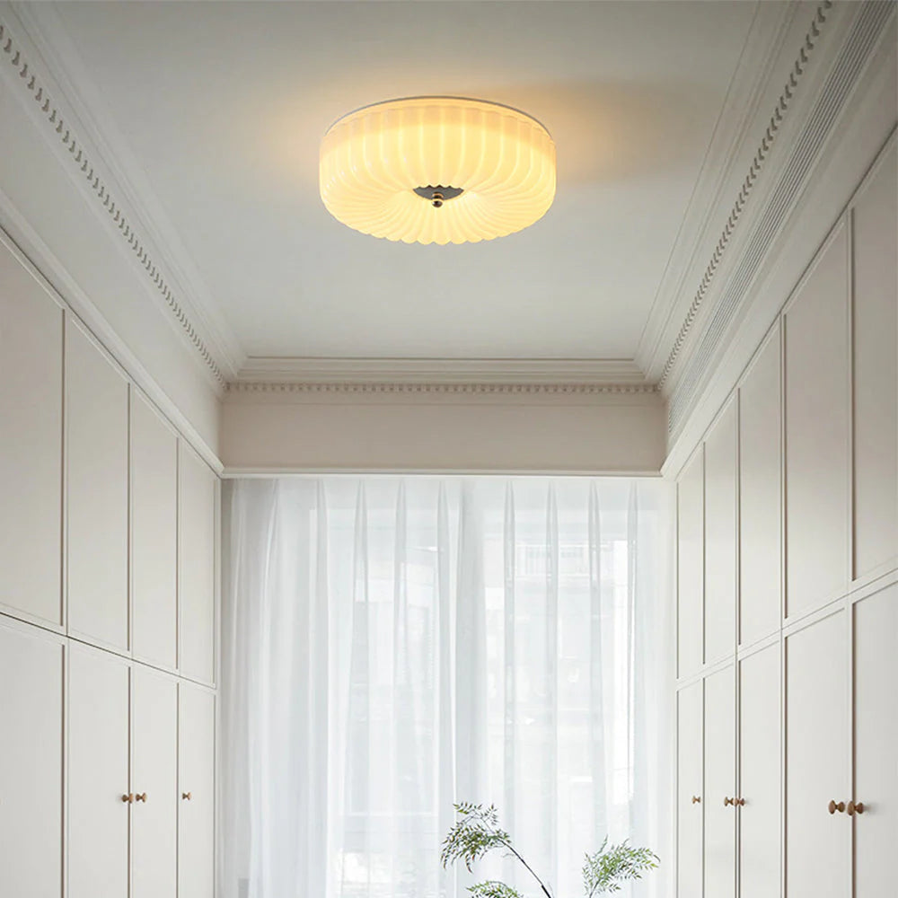 Classic Bauhaus Glass Ceiling Light
