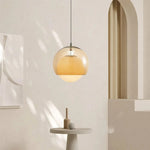 Retro Orange Bauhaus Pendant Lamp