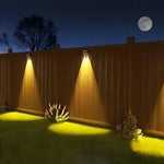 Modena Solar Square Wall Light – RGB Ambient Outdoor Luminaire
