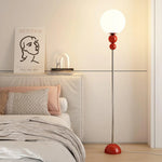 Minimalist Creative Flower Bud Cream Style Floor Lamp