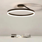 Sleek Round Nordic Ceiling Light
