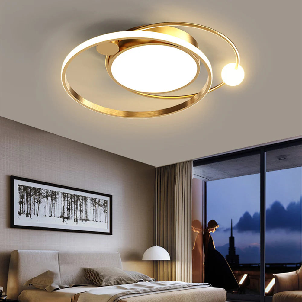 Artistic Circle Led Ceiling Fixture