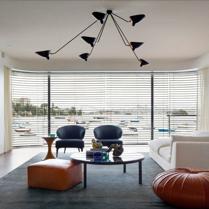 Celestial Curve Ceiling Light