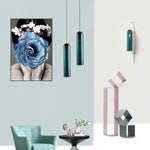 Sleek Tube Glass Pendant Light
