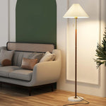 Antique Style Pleated Floor Lamp