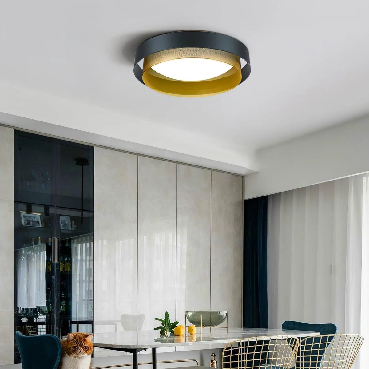 Lumen Arc Ceiling Lamp