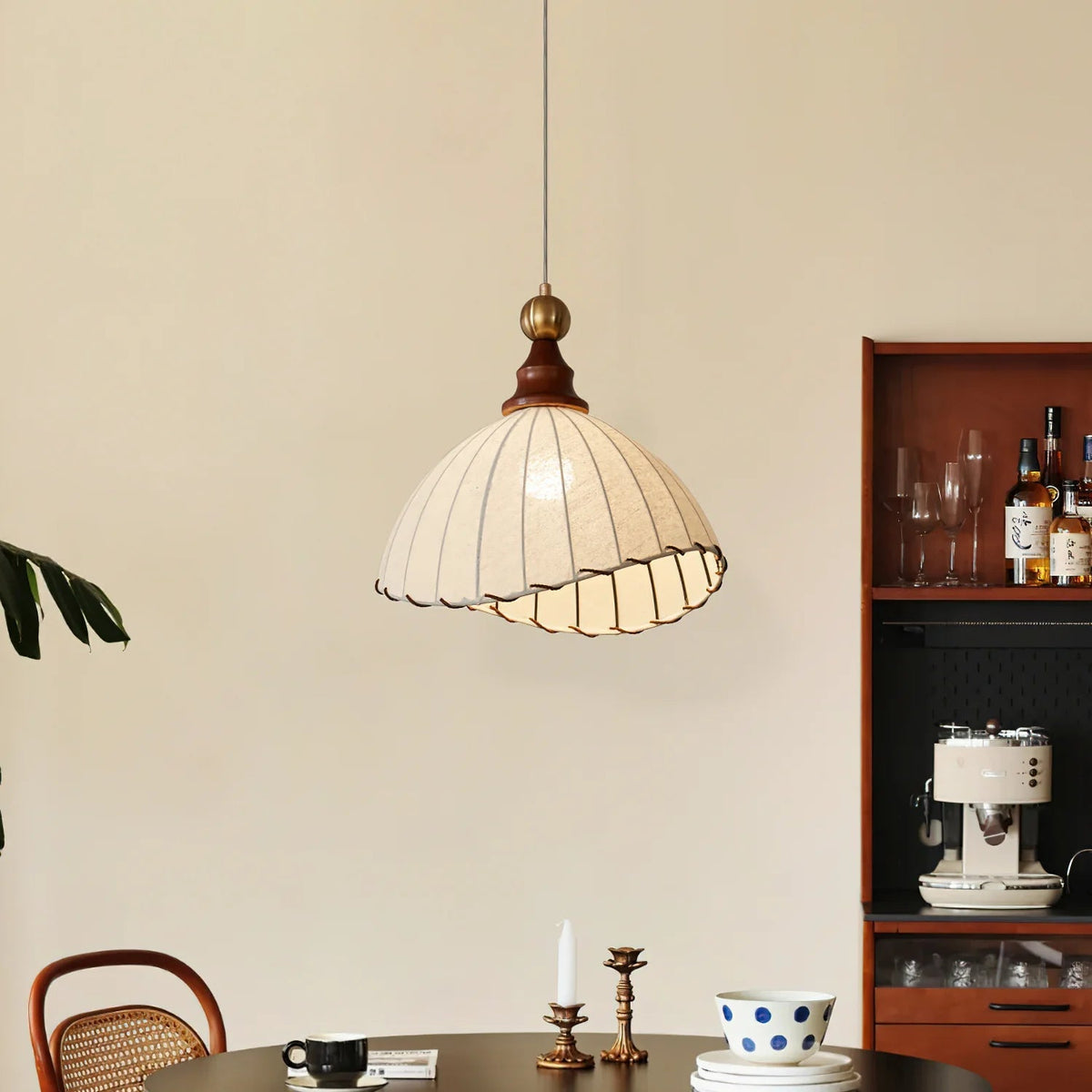 Rooftop Lamp French Wabi Sabi Style With An Ancient Style Pendant Lamp