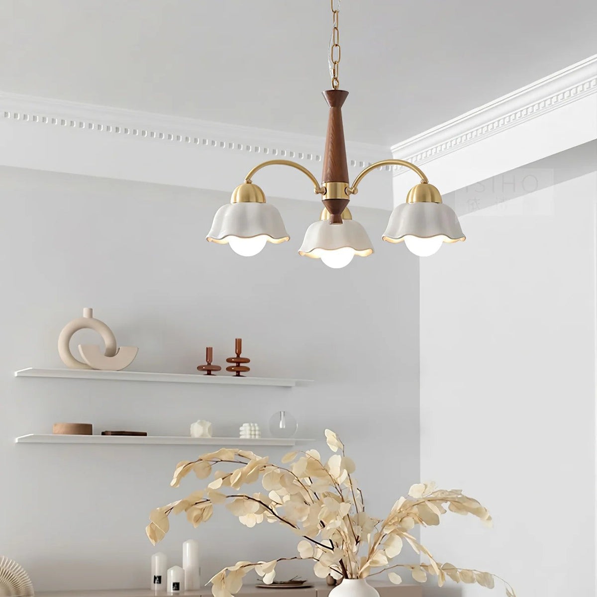 Stockholm Brass Chandelier