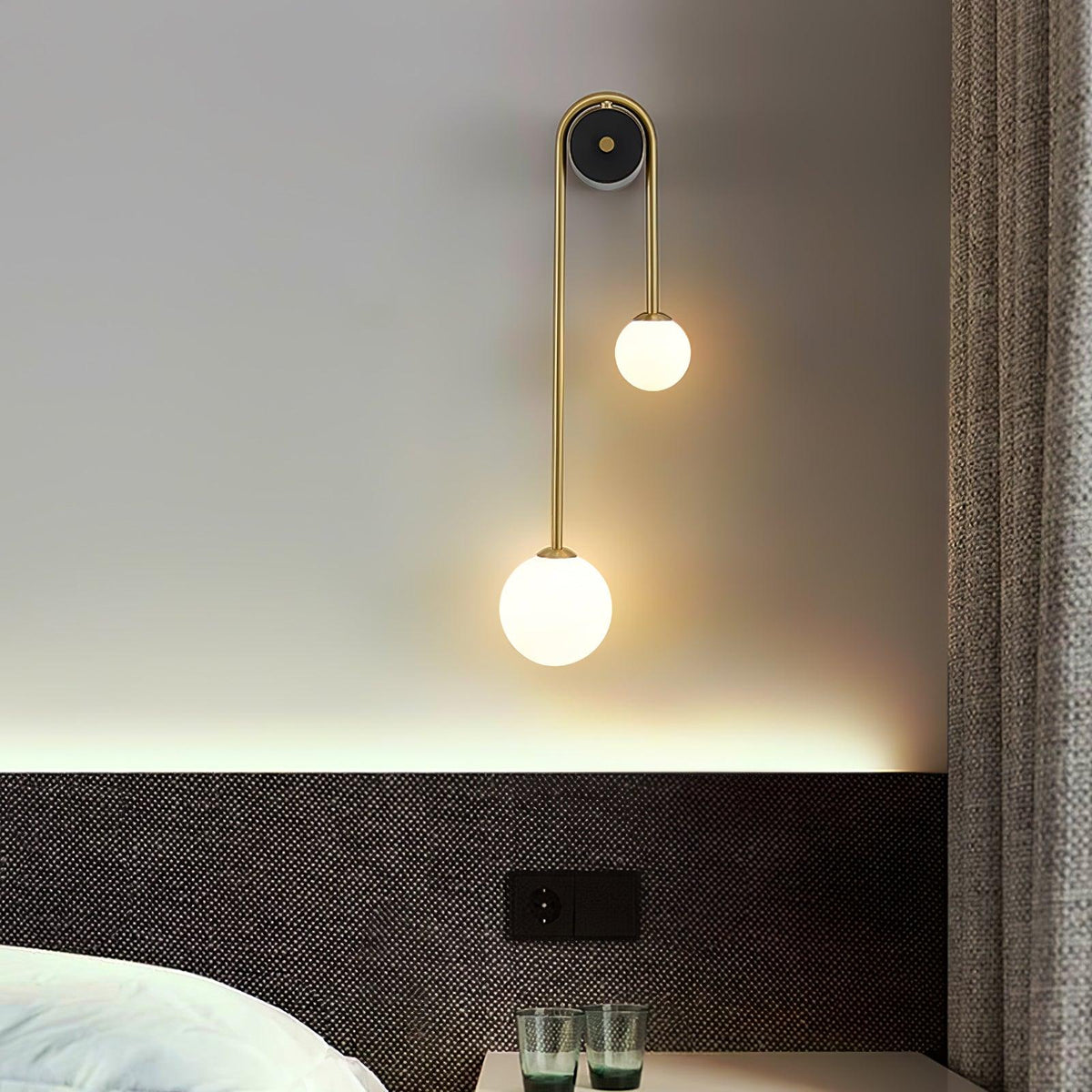 Gilded Arch Wall Light