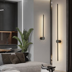 Luma Rod Portable Rechargeable Wall Sconce – Cordless Brass LED Light