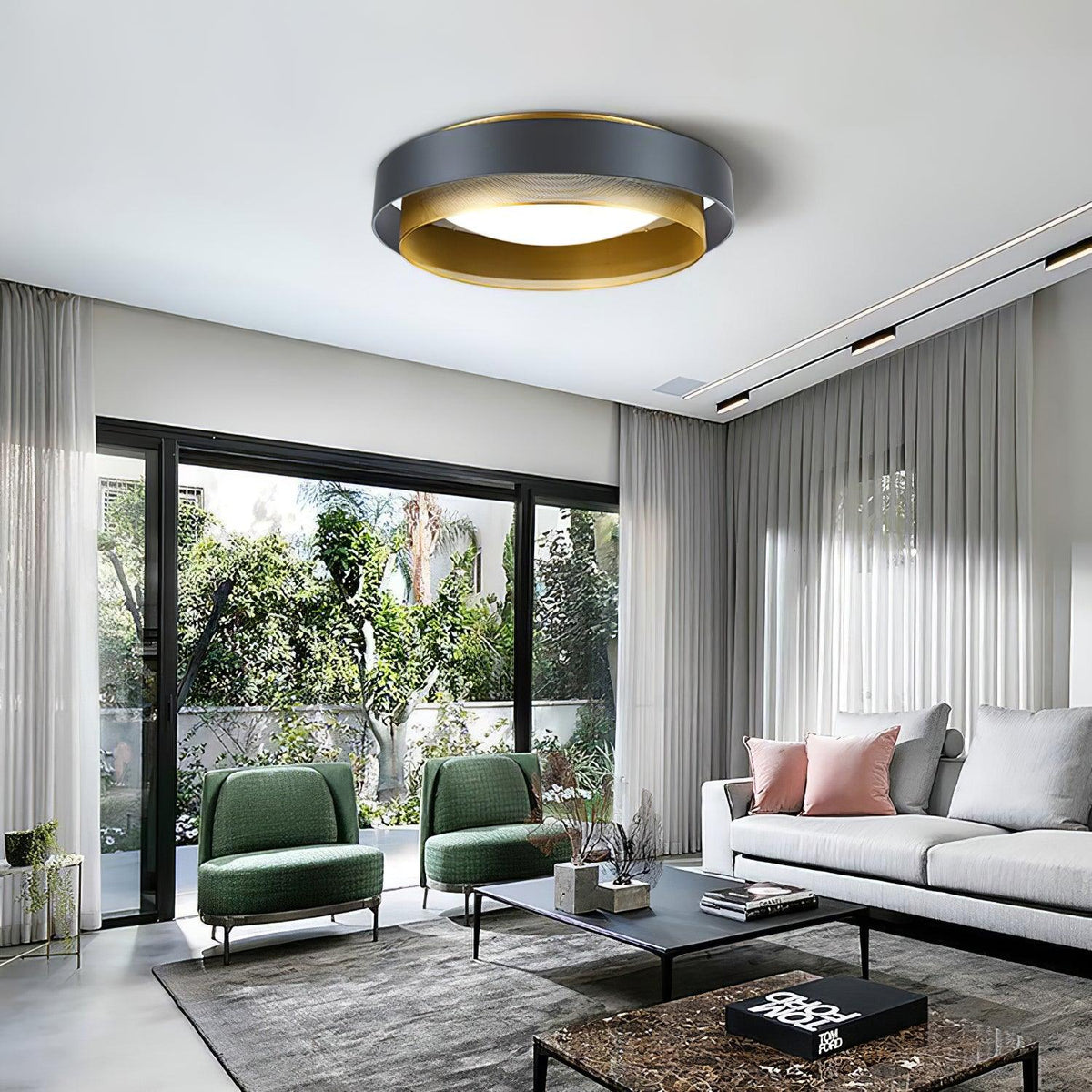 Lumen Arc Ceiling Lamp