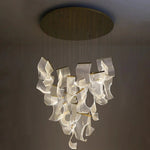 Double Storey Villa Living Room Light Luxurious And Artistic Chandelier