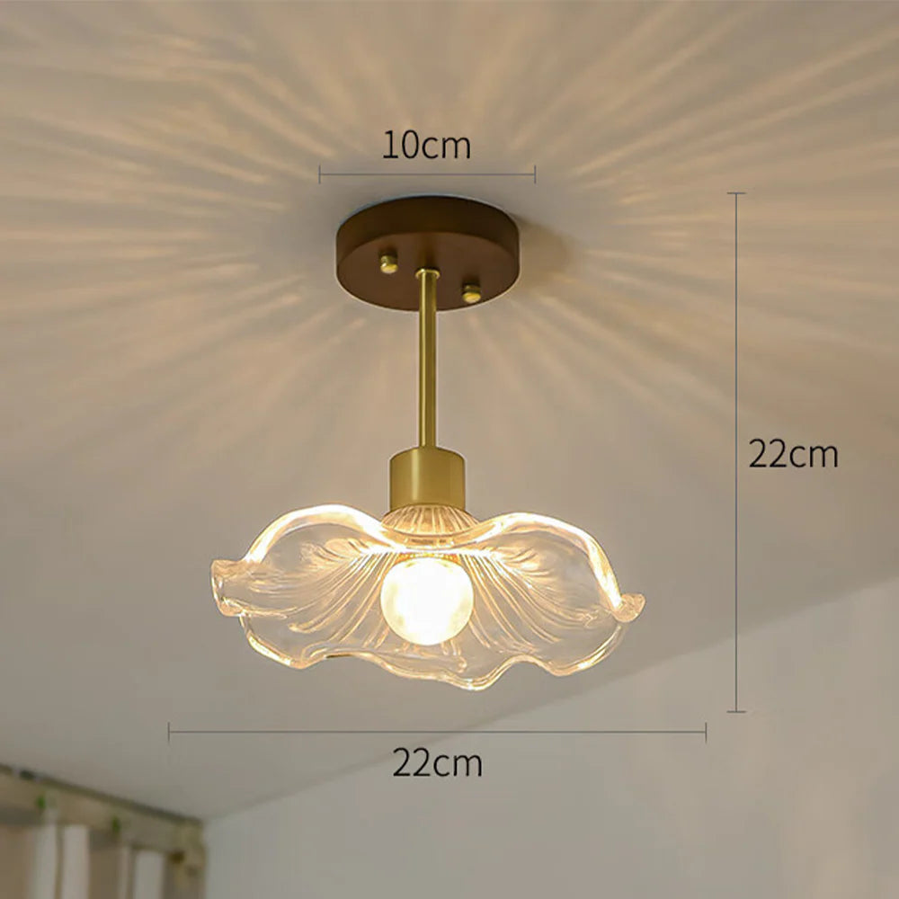 Flora Crystal Ceiling Light
