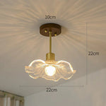 Flora Crystal Ceiling Light