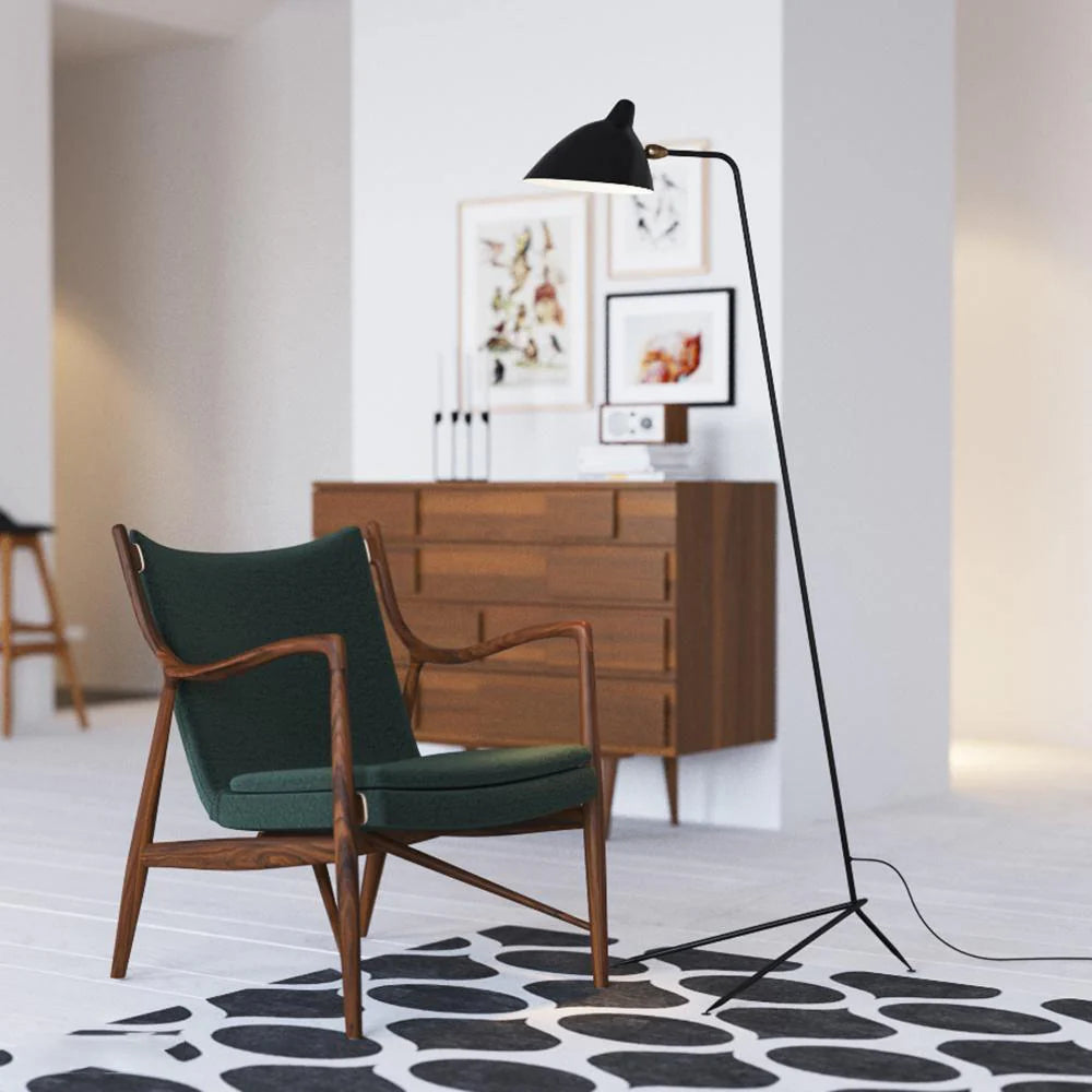Serge Mouille Tripod Lamp