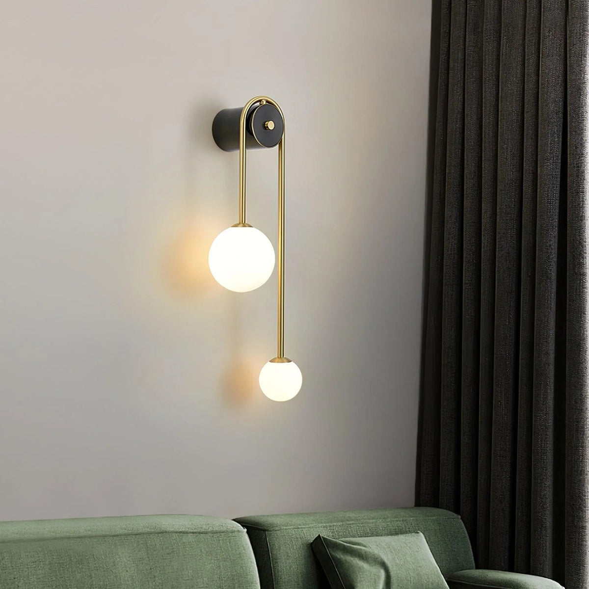 Gilded Arch Wall Light