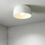 Scandinavian Round Iron Ceiling Light