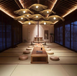 Rustic Bamboo Structure Pendant
