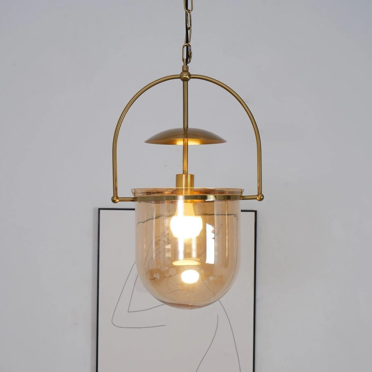 Camden Glass Cup Pendant