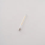 Tubular LED Filament Bulb in Clear Glass, E14/E27 Base