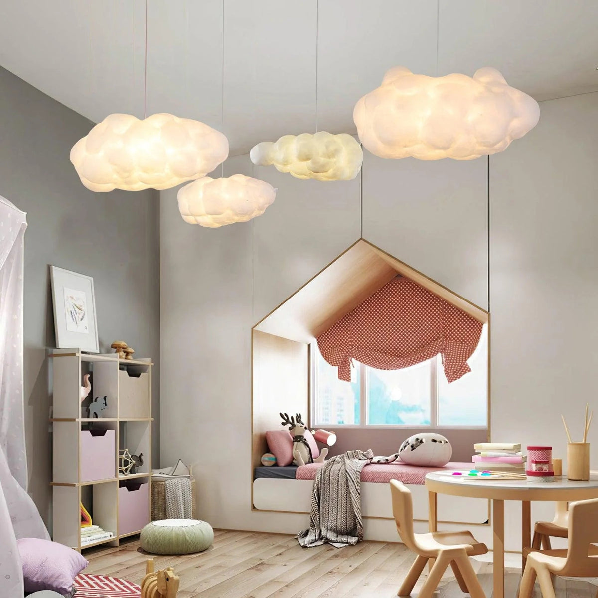 Personalized Restaurant Cloud Shaped Ceiling Lamp