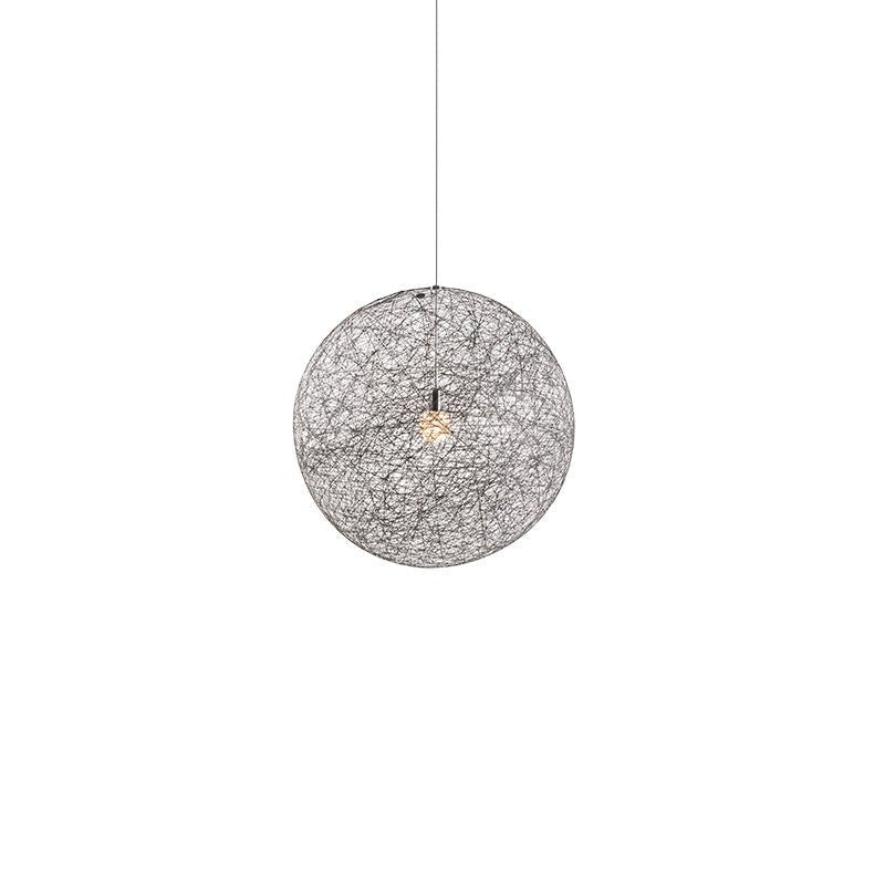 Artisan Woven Sphere Pendant Light for Modern Interiors
