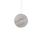 Artisan Woven Sphere Pendant Light for Modern Interiors
