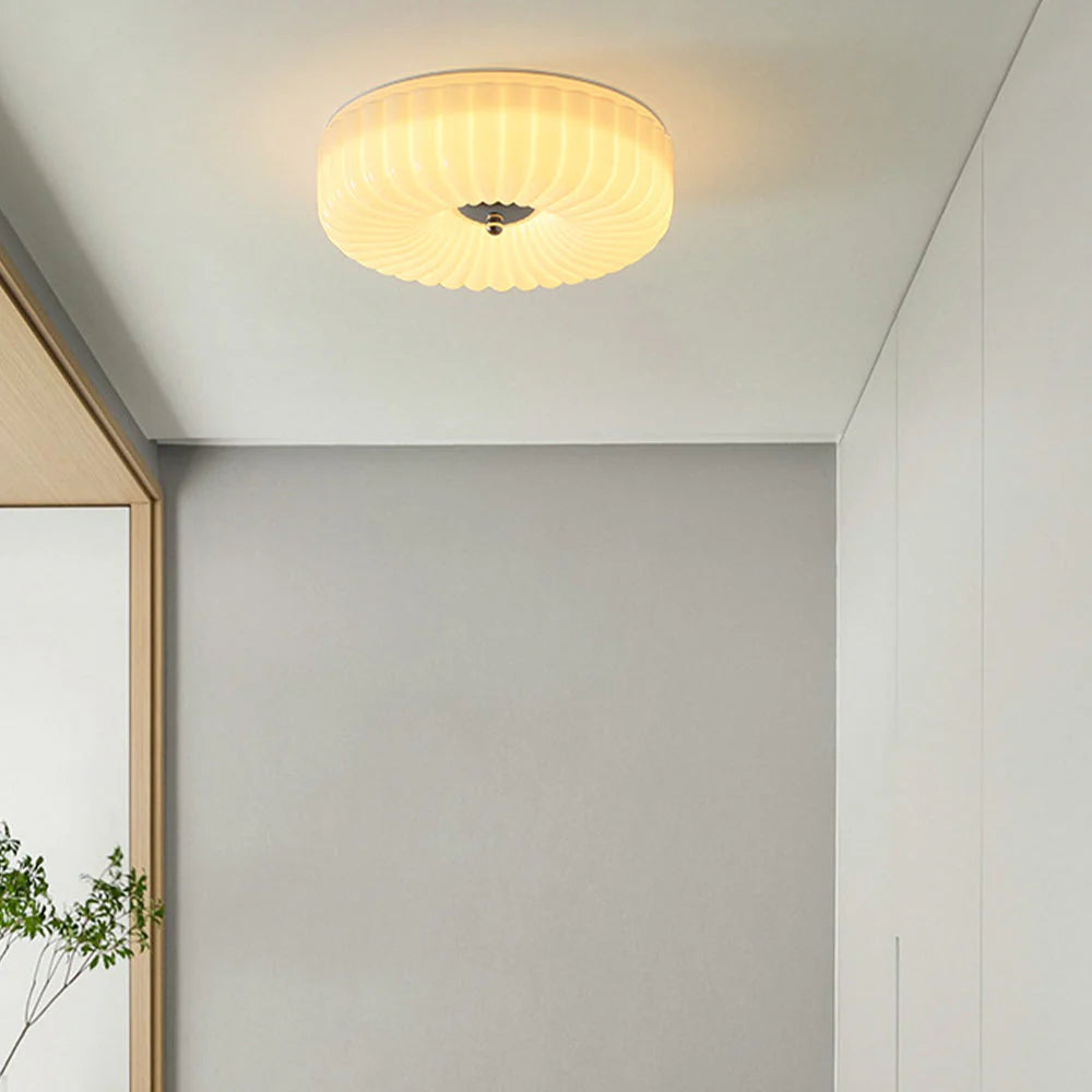 Classic Bauhaus Glass Ceiling Light